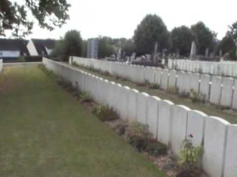 The Somme Corbie cemetery extension