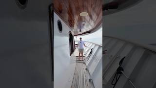 AD We are heading for our next swim stop! An absolute highlight of our Riviera Travel Yacht Cruise.