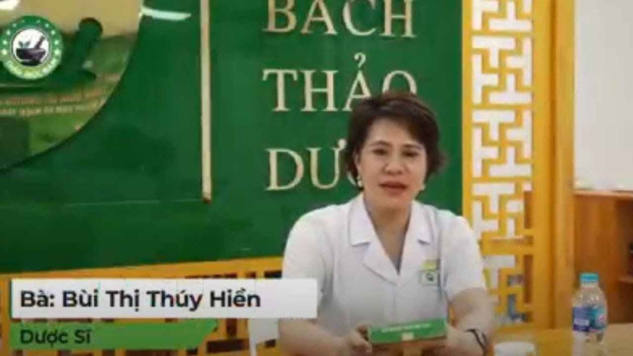 Dược sĩ Bùi Thùy Hiền giám đốc kinh doanh thảo mộc nam hệ thống nhà thuốc Nghệ An