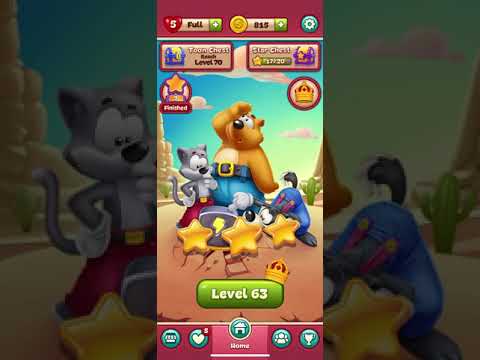 Toon Blast Levels 61-65 Playthrough