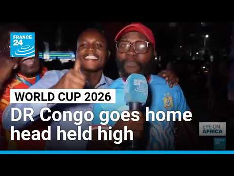 'We'll give you a warm welcome': despite losing to England, Congolese fans still proud