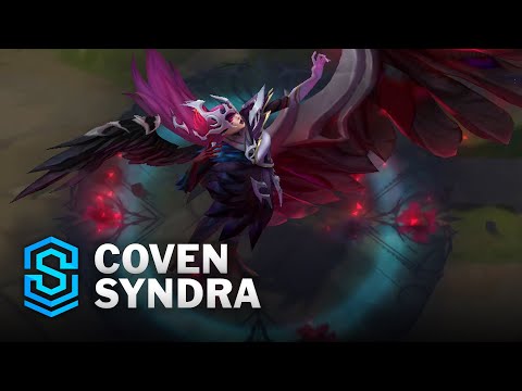 Coven Syndra Skin Spotlight - Pre-Release - PBE Preview - League of Legends