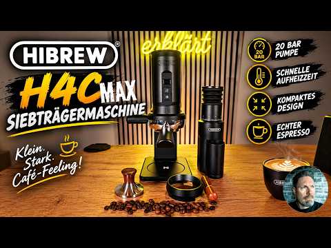 HiBREW H4C mit Max Stand – Kaffee zubereiten & HiBREW G5mini vorgestellt