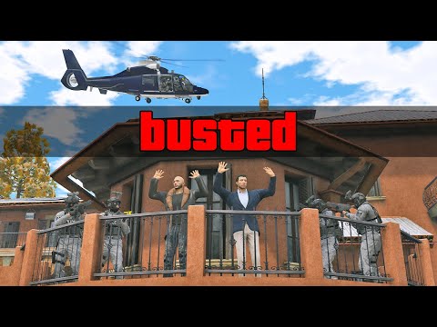 Andrew Tate & Tristan Tate Arrested in Epic GTA 5 Raid | Top G Mod Adventure
