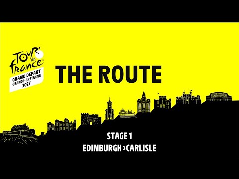 Tour de France 2027 - Grand Départ Great Britain - stage 1 route