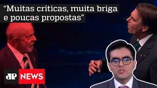 Cristiano Vilela sobre troca de acusações entre Lula e Bolsonaro: ‘Foi a cara do segundo turno’