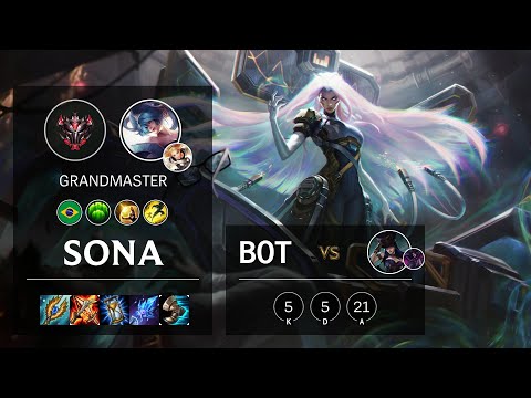 Sona Bot vs Caitlyn - BR Grandmaster Patch 10.20