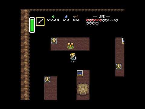 Automatic hovering glitch in Zelda Link to the Past Randomizer using AsciiWare AsciiPad controller