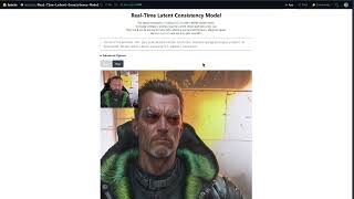 Real Time Latent Consistency Model | DANIEL PIKL