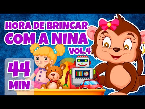 Hora de Brincar com a Nina Vol. 4 - Giramille 44 min | Desenho Animado Musical