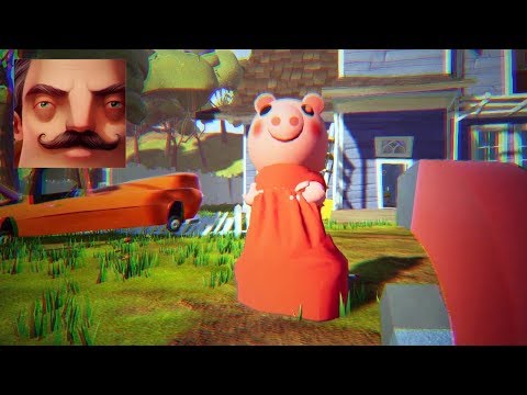Hello Neighbor - My New Neighbor Roblox Piggy Act 1 Gameplay Walkthrough