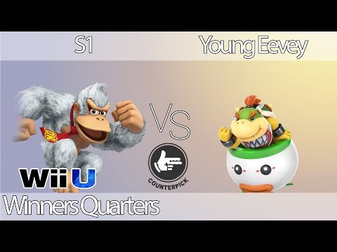 Counterpick 34 | S1 (Donkey Kong, Ness) Vs. Young Eevey (Bowser Jr.) | Winners Quarters