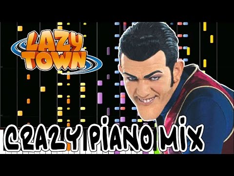 We Are Number One but is a Crazy Piano Mix with the original Vocals and has visuals in Synthesia