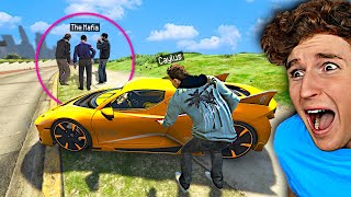 I STOLE My SUPERCAR Back From The MAFIA In GTA 5 R