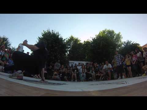 Squize vs Tanya | 1/8 1x1 | Street Battle 2014 - #bboy #bgirl #breakdance