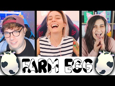 SIAMO PAZZI! Schiudiamo tutti i FARM EGG!! gara di Leggendari con @FrancyDreams e @solfiegames9269
