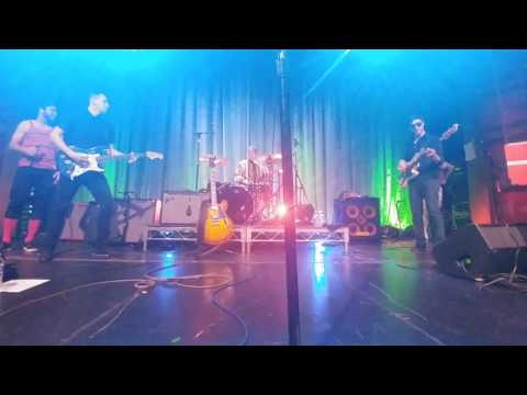 Louis Cole performing with Vulfpeck and Jacob Mann at Regent Theater 6/3/17