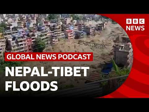 Nepal death toll rises after floods on Tibet border, and AI assists brain surgery | BBC News