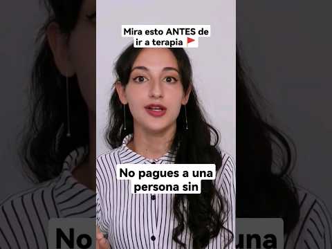 Don't go to therapy without knowing this👆🏼 | #mentalhealth #therapy #redflags #psychology