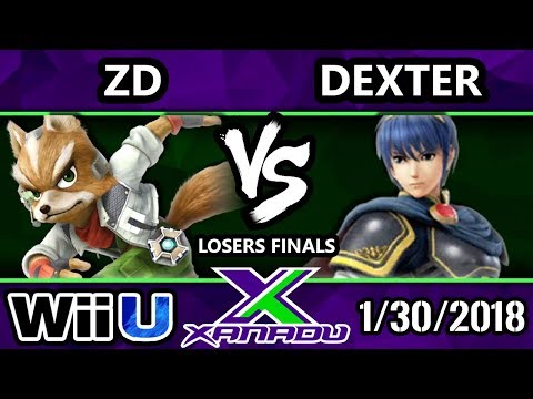 S@X 239 Smash 4 - ZD (Fox) Vs. Dexter (Marth) - SSB4 Losers Finals - Smash for Wii U