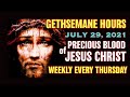 Gethsemane Hours July 29 2021 Weekly Devotion To The Precious Blood Of Jesus Christ