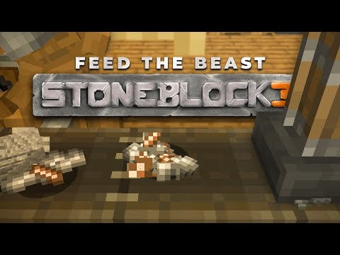 StoneBlock 3 EP22 Pig Iron + Create Train Track Automation