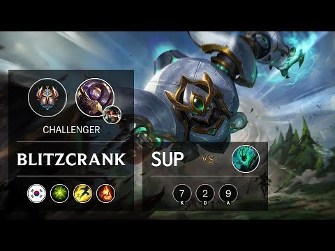 Blitzcrank Support vs Thresh - KR Challenger Patch 9.24