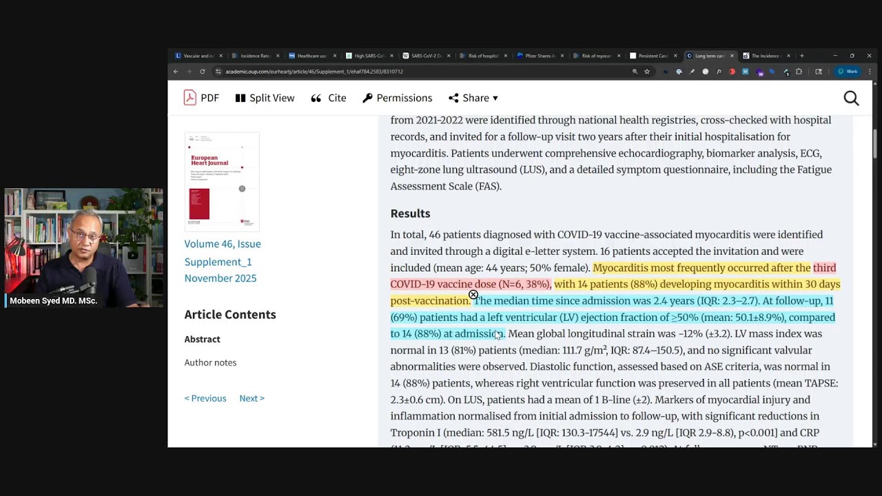 Myocarditis After Infection vs. Vaccine - Large UK Study Analysis
