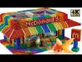 DIY - How To Make Amazing McDonalds Aquarium From Magnetic Balls (Satisfying) | Magnet World Series