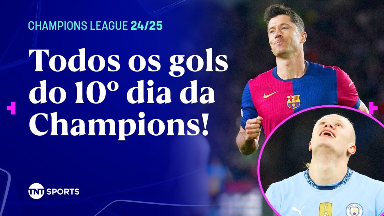 LEWA QUEBRANDO RECORDE, HAALAND E BRASILEIROS CRAVANDO E MAIS! TODOS OS GOLS DO DIA NA CHAMPIONS
