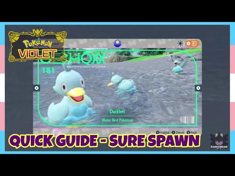 *Fixed Spawn* Where To Catch Ducklett In Pokemon Scarlet & Violet *The Teal Mask* | Quick Guide