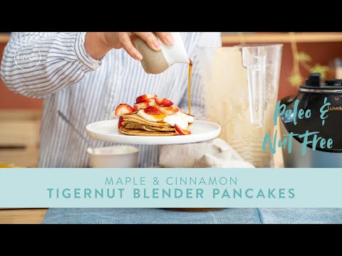 Maple & Cinnamon TIGERNUT flour pancakes