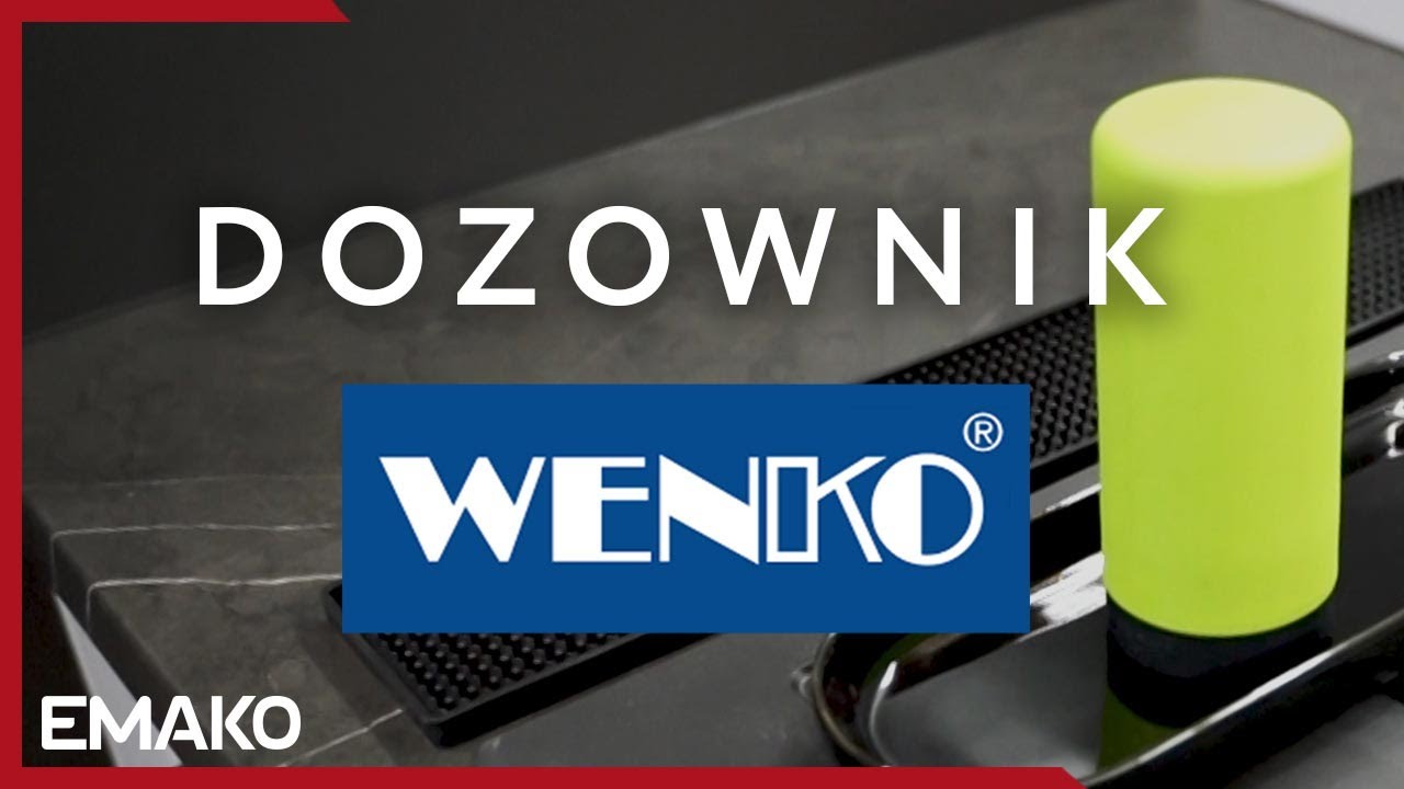 Sposób na czysty zlew - dozownik na płyn do naczyń EASY SQUEEZ-E od Wenko