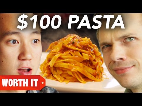 $8 Pasta Vs. $100 Pasta