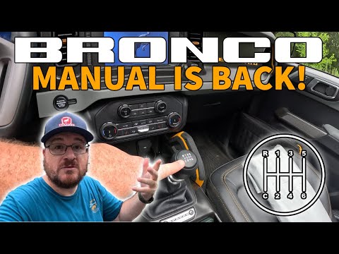 2024 Ford Bronco Buyer's Guide for Manual Transmissions