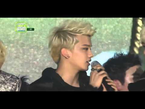 121214 B.A.P & AILEE winners of 2012 MelOn Music Awards ( Best rookies)