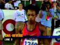 1996 T&F Olympic Trials in Atlanta. Gwen Torrence wins 100m