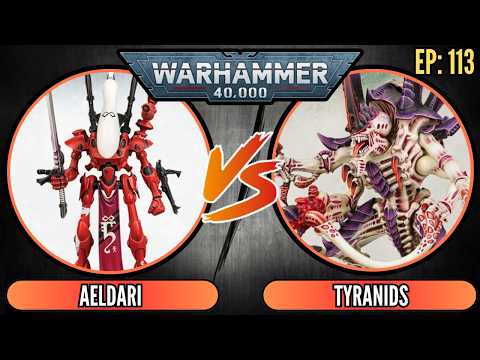 Aeldari vs Tyranids | Warhammer 40k 10th Ed Battle Report Ep113