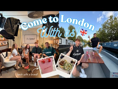 VLOG! Behind The Scenes Of A VERY Exciting Trip To London 