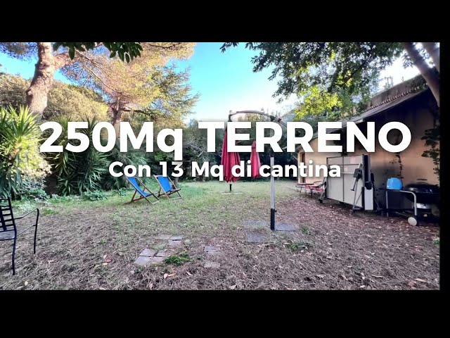 AD.ZE ROMA: TERRENO DI 250 MQ CON CANTINA DI 13 MQ ! OCCASIONE !