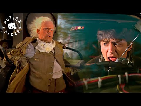 Strapping The DeLorean To The Train | Back to the Future Part III