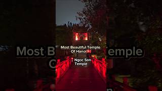 The Most beautiful Temple in hanoi🇻🇳 #vietnam #hanoi#youtube…