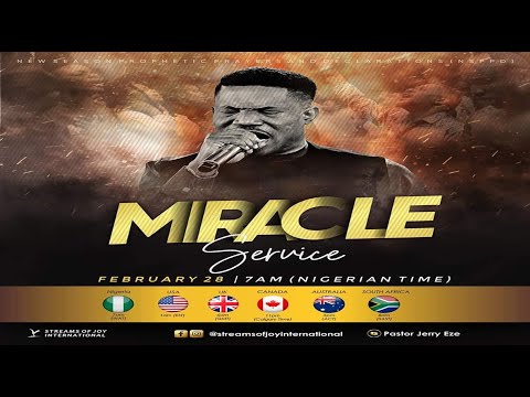 MIRACLE SERVICE - 28TH FEBRUARY 2022