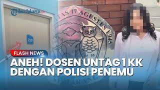 Keluarga Terkejut! Dosen Untag Ternyata Satu KK dengan Polisi yang Pertama Kali Menemukan Jasadnya