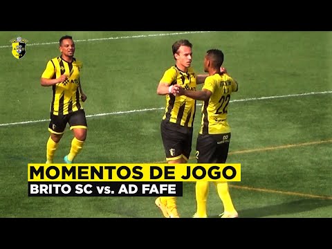 Momentos de Jogo: Brito SC 1 - 2 AD Fafe | Campeonato de Portugal 20/21 | 21.ª jornada