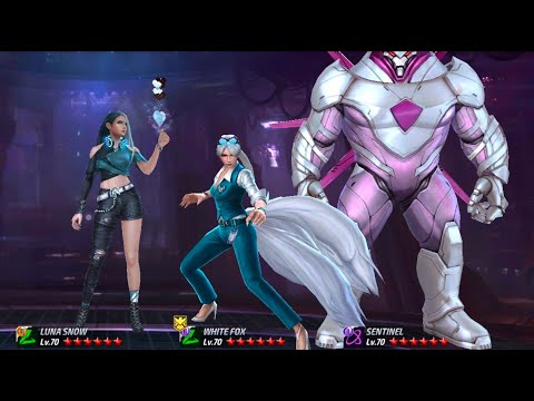 T3 Luna Snow vs Ebony Maw stage 99
