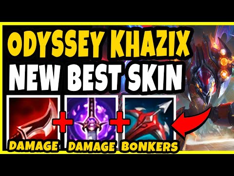 ODYSSEY KHAZIX IS THE NEW OP SKIN! BEYOND BROKEN JUNGLER S10! - League of Legends