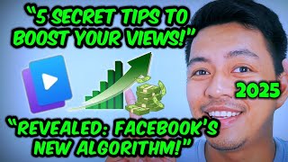🎯 FACEBOOK MONETIZATION SECRETS 2025 💰 | 5 TIPS TO RANK YOUR VIDEOS FASTER & GAIN MORE VIEWS! ⚡