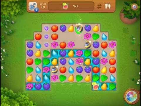 Gardenscapes - New Acres - Level 40 - No Boosters (by match3news.com)