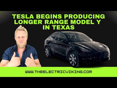 Tesla begins producing longer range Model Y in Texas